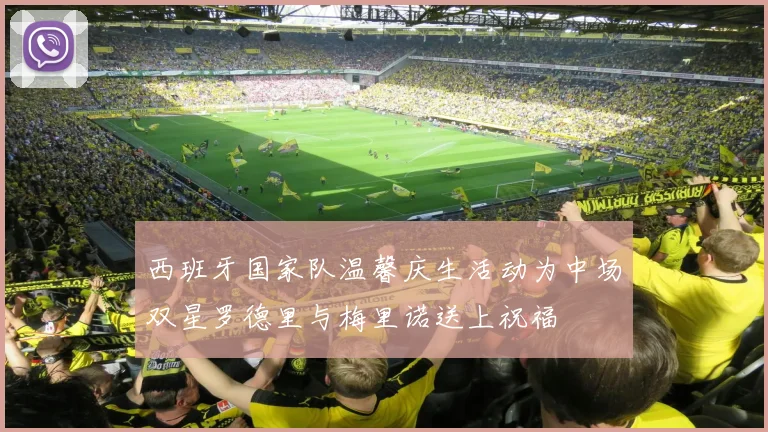 西班牙国家队温馨庆生活动为中场双星罗德里与梅里诺送上祝福