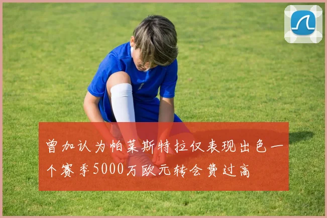 曾加认为帕莱斯特拉仅表现出色一个赛季5000万欧元转会费过高